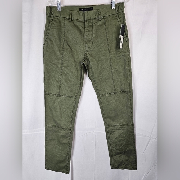 MARC by Marc Jacobs size 30×34 fatigue green khakis Martin low rise Skinny fit - Picture 1 of 8